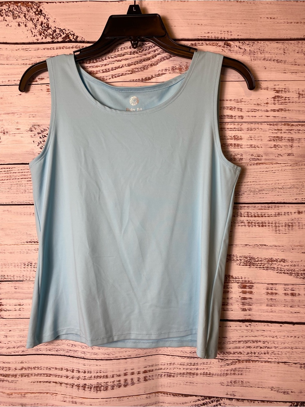 Ruby Rd. Light Blue Women's Sleeveless Tank